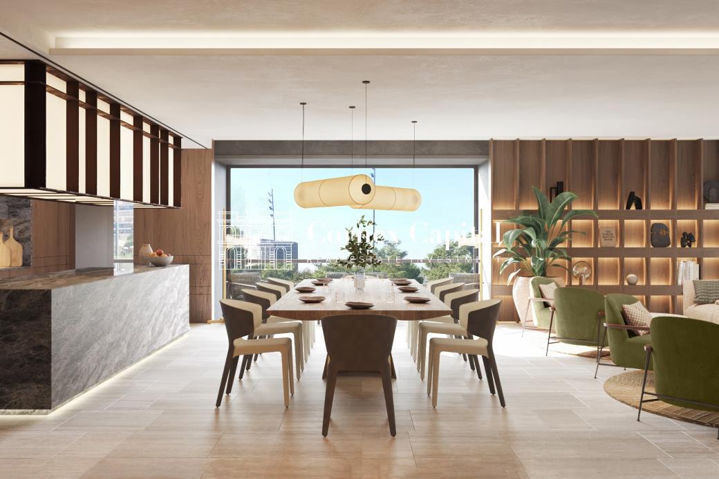 Edificio Plaza Glorias_Social Club Dinning